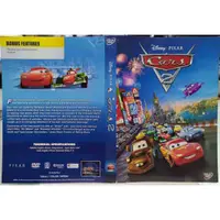 在飛比找蝦皮購物優惠-【Cars 2：世界大賽 Cars 2 DVD(英文海報封面