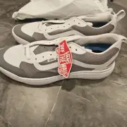 Vans UItraRange Exo Se CUSTOM MADE Shoes In Gray/White
