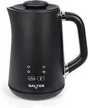 Salter Chocolatier Hot Chocolate Maker to Share – 4-in-1 Automatic Milk Frother, Heater & Foamer, 500ml Heating Capacity, Digital LED Display, Temperature Control Dial, 360° Swivel Base, 500W