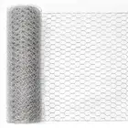 Sliver Chicken Wire 24 inch(H) x 100 ft(L), Anti-Rust Hexagonal Galvanized Me...