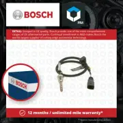 Exhaust Temperature Sensor fits AUDI A4 B8 2.7D After DPF 08 to 12 Genuine Bosch