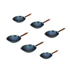 Wok Pan Induction Cooker General Cookware Traditional Pans Non Stick Skillet