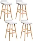 Bar Stools Stool Set of 4 Kitchen Counter Barstools Dining Chair Bentwood Chairs