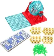 Lucky Bingo Game Set Handheld Machine Interactive Party Toy for Boys and Girls Family Entertainment