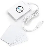 Victool NFC RFID Reader ACR122U Contactless Smart Reader Writer Smart Card Writer + 5pcs IC Card Reader