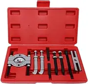 9PCS 40CR Alloy Steel Bearing Removal Tool Set Bearing Disassembly Puller Repa g Tools Kit Multicolor One Size