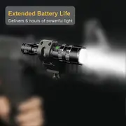 High Lum Professional Led Flashlight For Hunting Tactical Night Scout Lights Set L2 Fish Light Usb Rechargeable Waterproof Torch