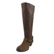 CORRAL Ladies Chocolate Harness Boot U Toe