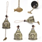 buddha statue pattern bell blessing feng shui wind chime for good luck fortun WN