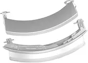 Cylinder Washing Machine Door Handle 9000331939 9000389973 9000534076 ，Compatible for Siemens Bosch， Washing Machine Handle Replacement(Silver)