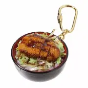 Not allowed Food sample shop keychain (miso katsudon) Food sample k From Japan