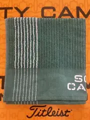 scotty cameron gallery vintage caddy towel green white