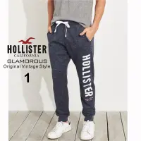 在飛比找Yahoo!奇摩拍賣優惠-2019"Hollister Co秋冬MENS型男LOGO印