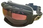 Native Eyewear Kicker Polarized Ski, Snowboard, Snow Goggles Charcoal/Gun