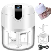 30 W Garlic Press Chopper Slicer Electric Presser Grinder Crusher Home Kitchen