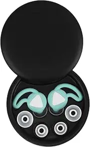 Alasum 1 Set Reusable Silicone Swimming Earplugs For Adults Noise Reduction Earplugs Waterproof Ear Plugs For Swimming Diving And Bathing