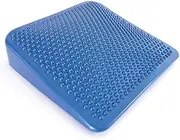 66fit BP-074A Junior Inflatable Posture Wedge Cushion with Pump - Blue 25cm x 25cm x 6-1cm