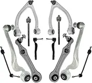 Front Upper Lower Control Arm Sway Bar End Link 12pcs Compatible For Mercedes Benz W222 C217 2013-2020