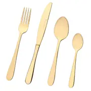 Stanley Rogers Albany Gold 24 Piece Cutlery Set - Robins Kitchen