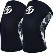 Elbow Sleeves (Pair),Support for Crossfit,Weightlifting,Powerlifting,Basketball and Tennis,5mm Neoprene Compression Brace for Both Women and Men