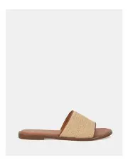 [Novo Shoes] Rune Slides in Beige