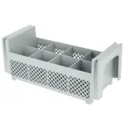 Cambro - 8FBNH434151 - 8 Section Half Size Camrack® Flatware Basket