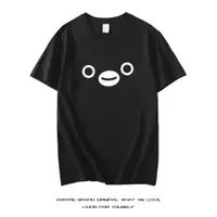 在飛比找ETMall東森購物網優惠-日本西瓜卡Suica企鵝T恤魔性沙雕草莓搞笑表情包短袖男女情