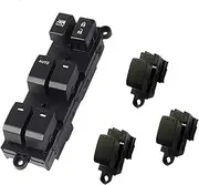 for Suzuki for Vitara for S-Cross Electric Power Window Master Switch Control Regulator Glass Lifter Switch Button Left Driver Automobile Window Switch(One Set)