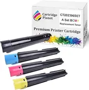 [Cartridge Planet] A Set BCMY Compatible Toner Cartridge for Fuji Xerox CT202396 CT202397 CT202398 CT202399 (12,500/14,000 (K/CMY) Pages) for Fuji Xerox DocuCentre SC2020NW SC2020