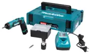 Makita DF012DSJ Drill Driver Battery 7.2V 2x1.5Ah 1/4" 8Nm MAKPAC