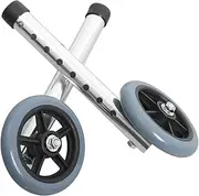 2pcs Drive Walker Wheels Replaceable Wheel Alloy Wheel Repair Walker Replacement Wheels Drive Roller Replacement Walker Replaceable Wheels Useful Front Wheel