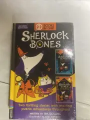 Sherlock Bones 2 In 1- Curse of the Pharaoh/Crown Jewels Tim Collins Hardcover