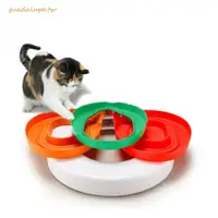 在飛比找蝦皮購物優惠-GUADALUPE貓廁所訓練套件,塑料五顏六色貓廁所訓練器,
