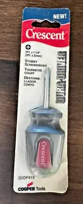 Cresent stubby screwdriver 2PT x 1 1/4" DURA-DRIVER SDDP41V