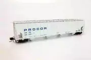 RAPIDO N PROCOR 5820 COVERED HOPPER UNPX BLUE SOLID #122686 PN 560002A
