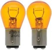Sylvania Basic 2357A 28.5/8.3W Two Bulbs Front Turn Signal Light Replace OE Fit
