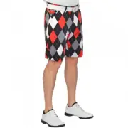 Royal & Awesome Diamond in the Rough Golf Shorts Stretch UV Protect Tee Loops 38