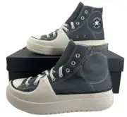 Converse Chuck Taylor Construct Hi Sneaker Cyber Grey A05116C Men's Size 9.5