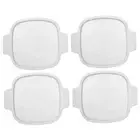 Corningware A-1-PC 1.5qt White Plastic Replacement Lid 4PK for Casserole Dish