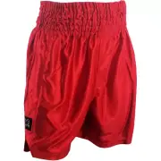 Rival Boxing Dazzle Traditional Cut Competition Boxing Trunks - Red
