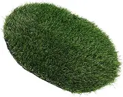 Faux Grass Rug for Outdoor Decorations Synthetic Turf Mat for Table Centerpieces Manhole Covers Realistic Imitation Grass for Parties Patios Easy to Install