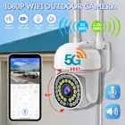 1080P HD 5G WIFI Camera Wireless Outdoor IP PTZ Smart Home CCTV Security IR Cam