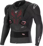 Alpinestars Bionic Pro V3 Plasma Protection Jacket Black/Red/White - Small