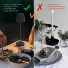Portable LED Table Lamp Touch Control Stepless Dimmable Desk Lamp Recharge 1 CM
