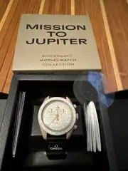 OMEGA x Swatch Speedmaster MoonSwatch Mission to Jupiter Beige Unisex - SO33C100