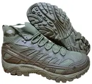 Merrell Moab Velocity Tactical Mid Boots Mens 14 Waterproof J099425 Olive Green
