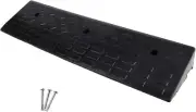 4'' Rise Rubber Curb Ramp Heavy Duty Rubber Threshold Ramp 10 Ton Car Vehicle Cu