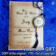 Antique Book Occult Black Magic Manuscript Grimoire Handwritten Esoteric Secret