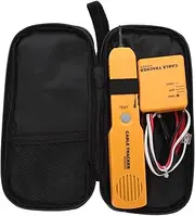 JUMPLAWN 1Set Cable Kit Portable Tool for Telephone Systems Computer Networks and Automotive Cable Tracing Efficiently Diagnose Wiring Faults and