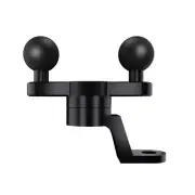 Motorcycle Front Rearviews Fork Stem Base Ball Adapters Rubber Base Head 25mm